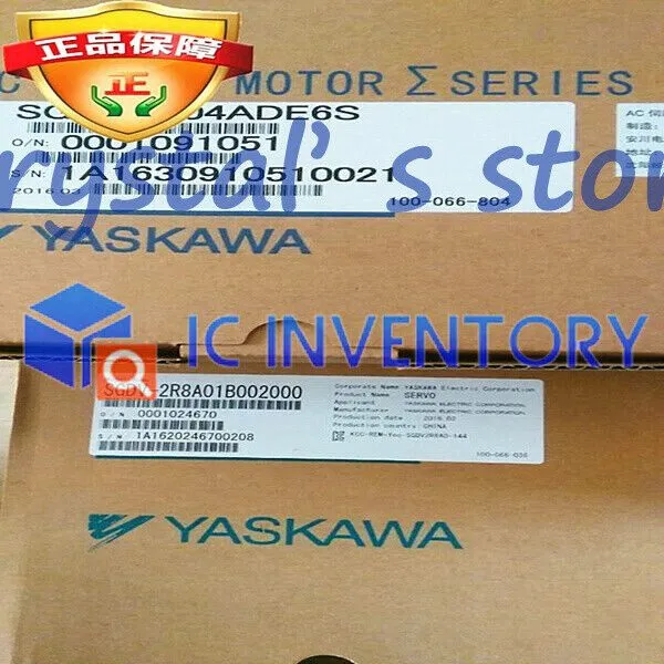 Сервопривод 400W Yaskawa Servo SGDV-2R8A01B002000+SGMJV-04ADE6S he