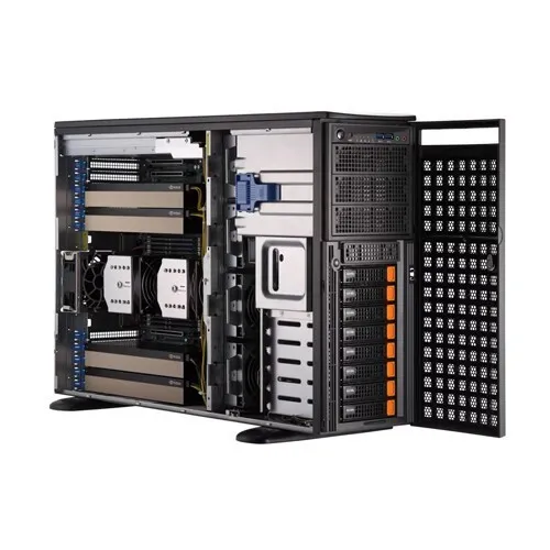 Сервер Supermicro SYS-741GE-TNRT Support 2X LGA4677 CPU or 4XGPU 2X2000W 8X3.5"(