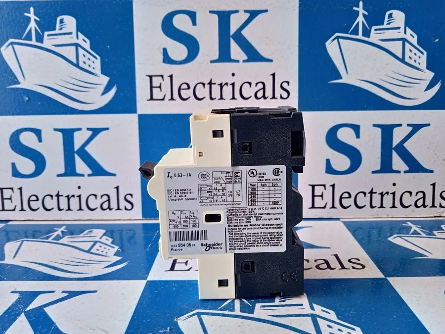 Автоматический выключатель Telemecanique GV2-RT05 Motor Circuit Breaker 0.63-1A