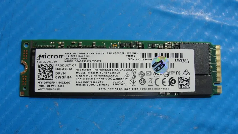 MTFDHBA256TCK-2AS1AABDA