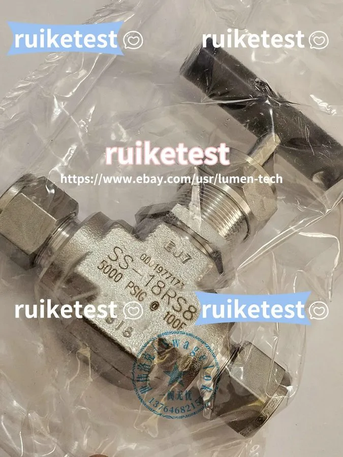 Клапан Swagelok SS-18RS8 needle valve shipping