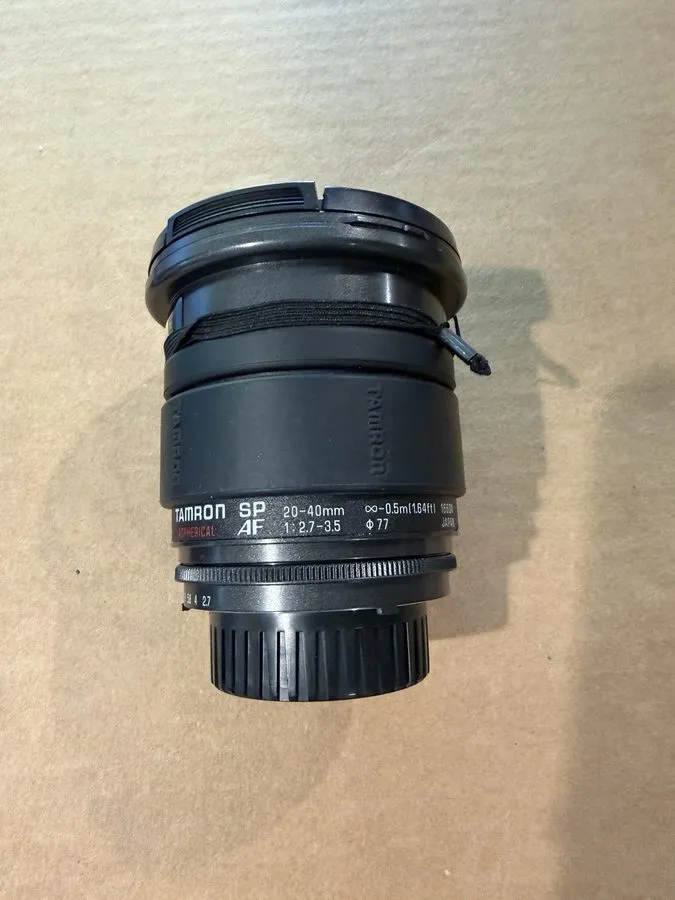Объектив Tamron SP 20-40mm F/2.7-3.5 Aspherical IF Autofocus Lens — фото лота 1