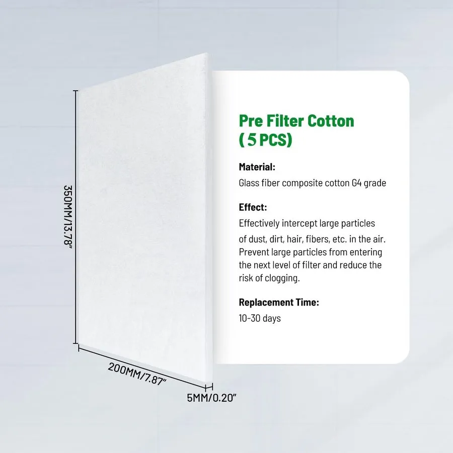 Дымоуловитель FES350 Fume Extractor 1 Set Filter Purifier Smoke Removal, Pre-fil