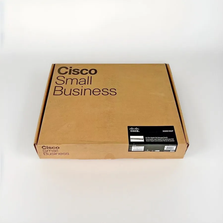 Коммутатор Cisco SG300-52MP-K9 V03 52-Port Gigabit PoE+ 740W Managed L3 Switch