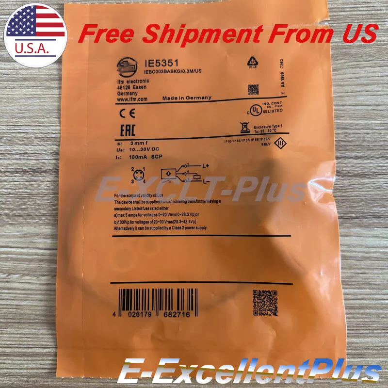 Датчик приближения IFM one IE5351 Sensor&Proximity Switch