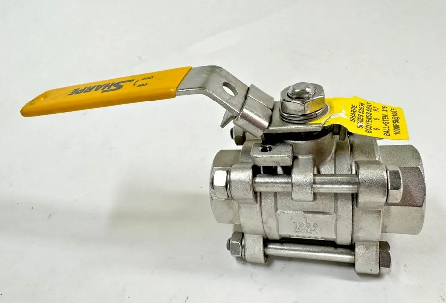 Клапан TOP-FLO 1" 1000-psi WOG Stainless Steel Sanitary Ball Valve, Lockable Lev
