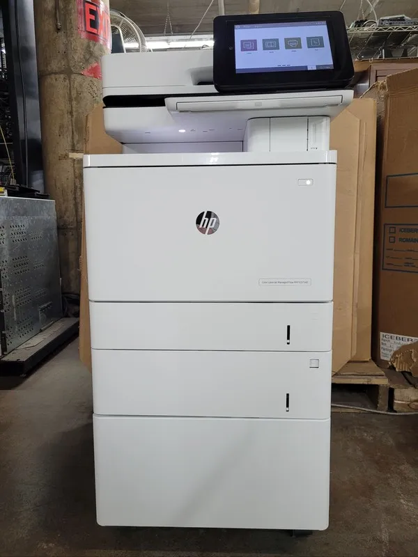 Лазерный принтер FACTORY RB HP LaserJet MFP E57540c Color Laser Printer 3GY25A#B — фото лота 1