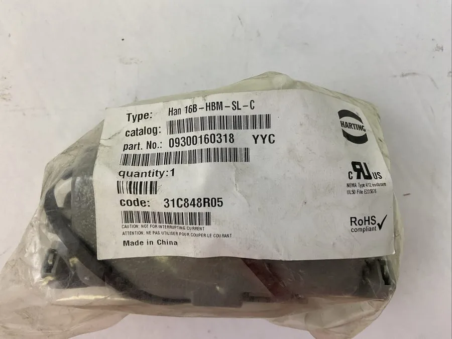 Разъём HARTING Power Connector Housing HAN 16B-HBM-SL-C