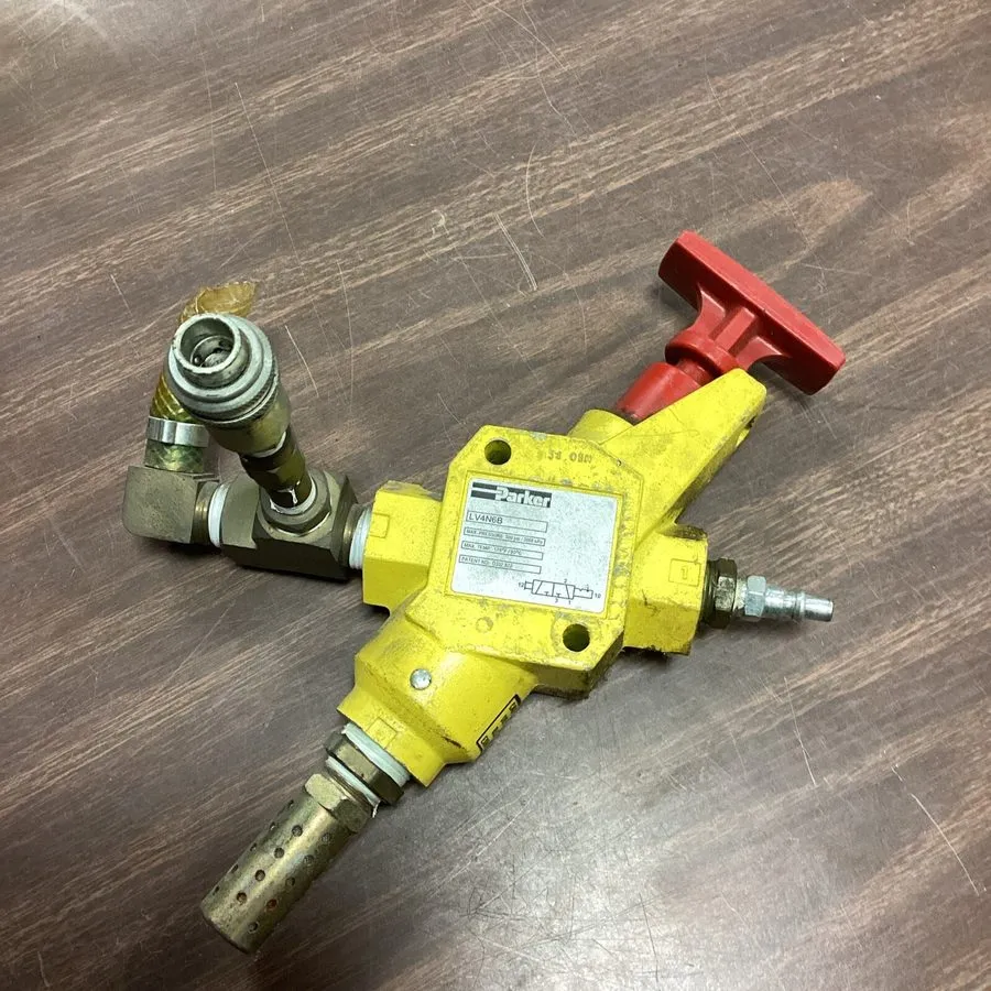 Пневмоклапан Parker LV4N6B Pneumatic Lockout Valve 300psi 1/2in Npt