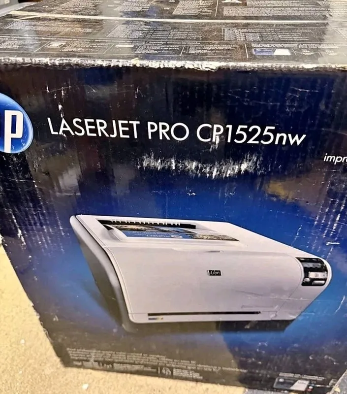 Лазерный принтер HP LaserJet Pro CP1525nw Color Wireless Network Laser Printer C — фото лота 1