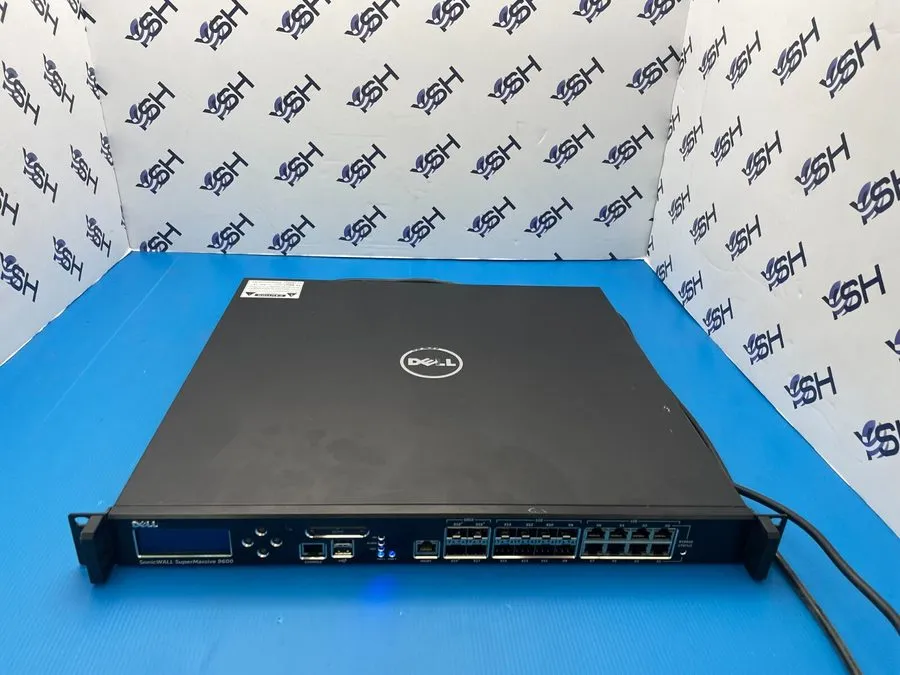 Межсетевой экран SonicWall SuperMassive 9600 Firewall 20 Gbps 1U Rack 1RK28-0A8
