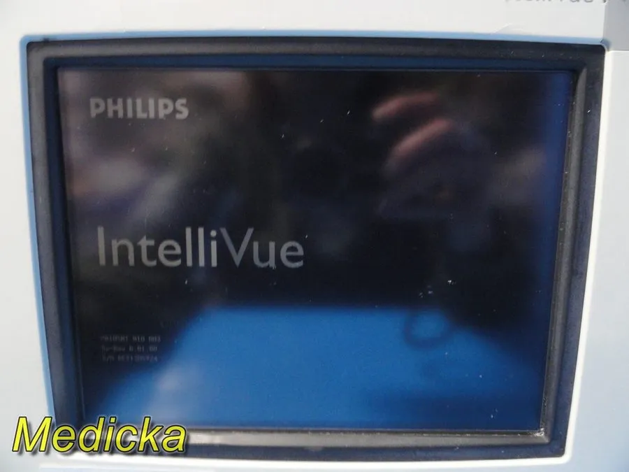 Монитор пациента 2011 Philips MP5T M8105AT Multiparameter Patient Monitor W/ Lea