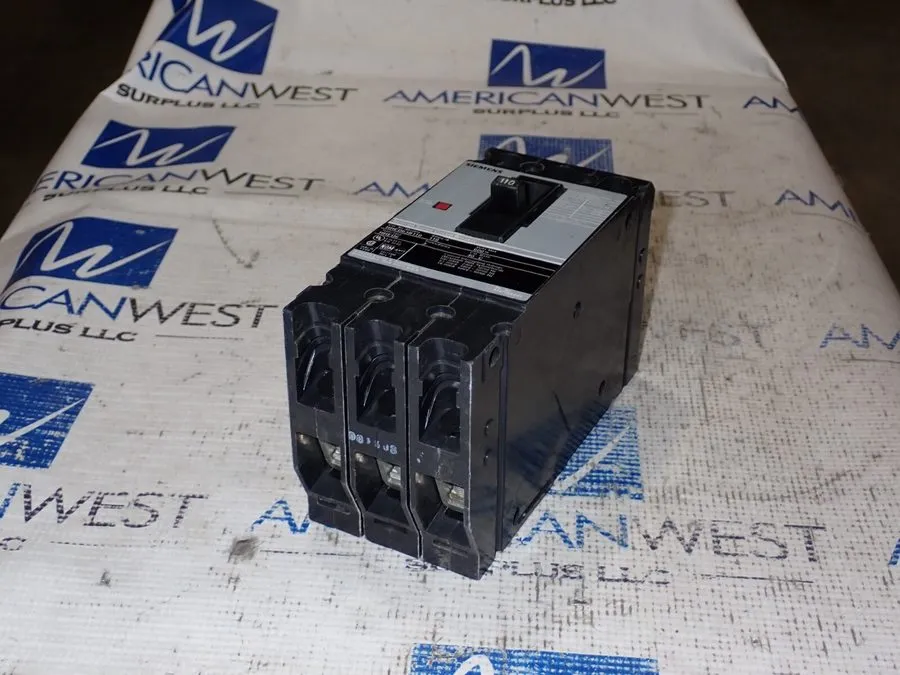 Автоматический выключатель Siemens Sentron HHED63B110 110 Amp 3 Pole 600V Circui