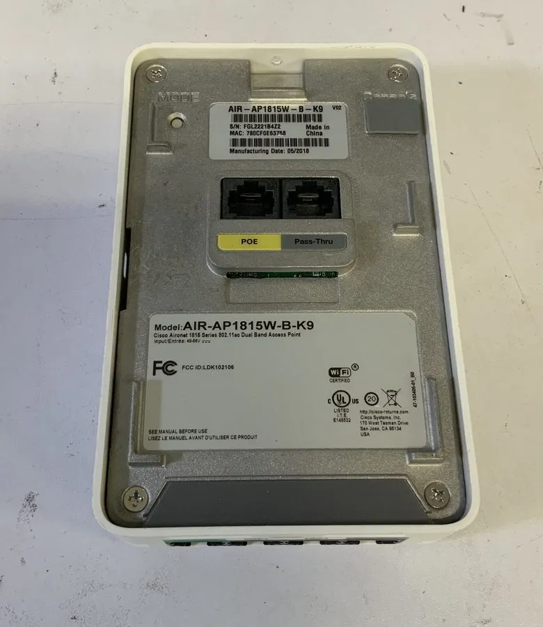 Точка доступа Cisco AIR-AP1815W-B-K9 Aironet 1815 Series Dual-Band Wireless Acce