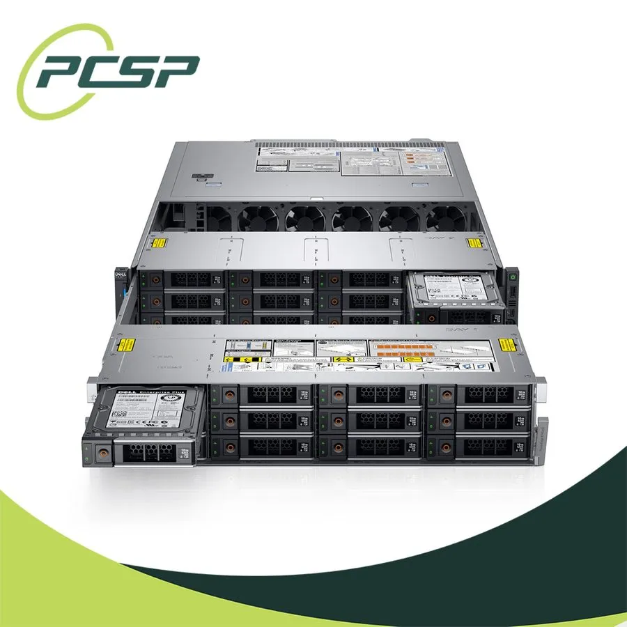 Сервер Dell R740xd2 26B LFF 2x Platinum 8168 64GB DDR4 1x H730P 12x 4TB HDD 2U S