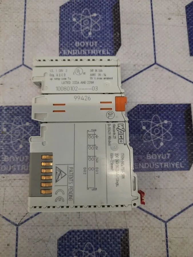 Модуль ввода-вывода Wago 750-508 Digital Output Module 24VDC 2.0A