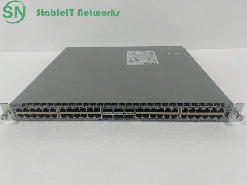 Коммутатор Arista DCS-7280TR-48C6-R 48x 10GbE RJ45 6x 100GbE QSFP28 Ports Switch