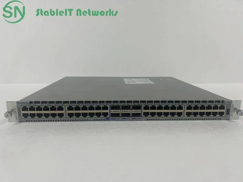 Коммутатор Arista DCS-7280TR-48C6-R 48x 10GbE RJ45 6x 100GbE QSFP28 Ports Switch — фото лота 2