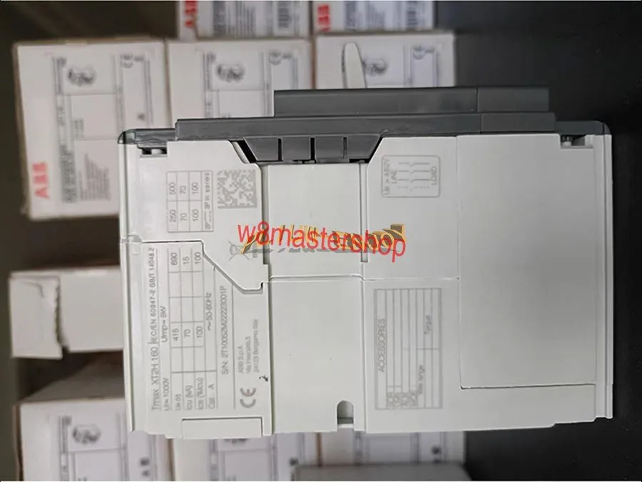 Автоматический выключатель ABB XT2H160 TMA80/800 FF 3P 80A ABB Tmax Molded Case