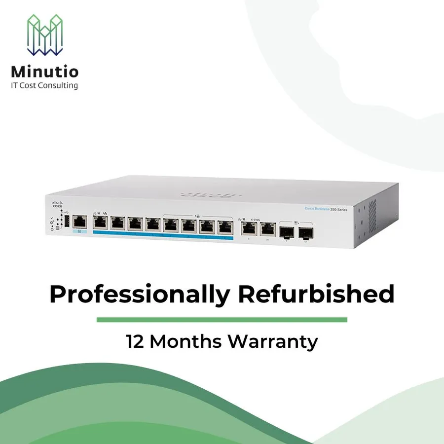 Коммутатор Cisco CBS350-8MP-2X