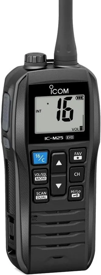 Радиостанция M25EVO Floating Waterproof VHF Radio USB Charging Lightweight & Dur