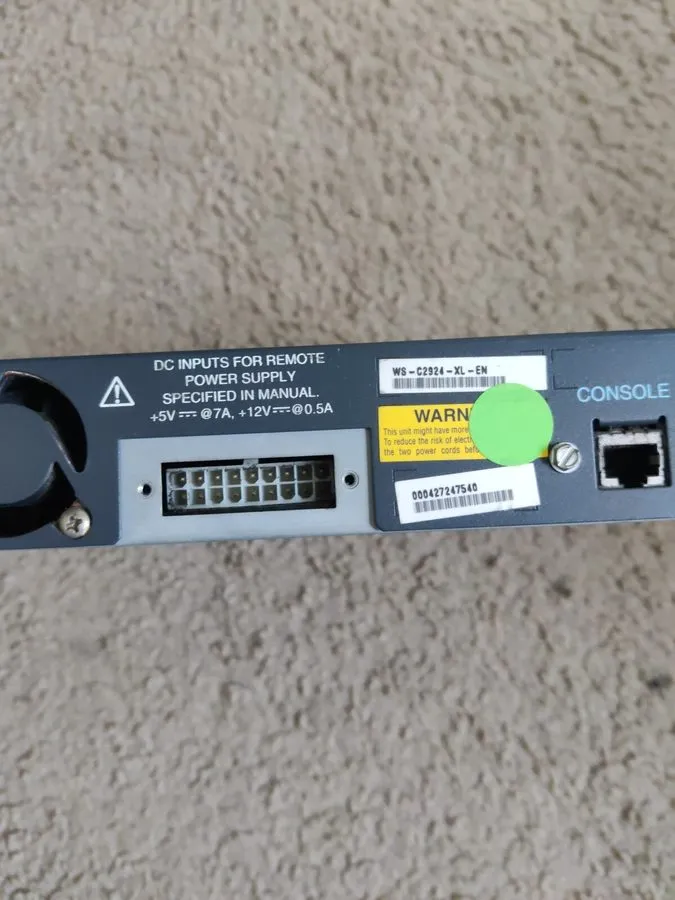 Коммутатор Cisco WS-C2924-XL-EN Catalyst 2900 XL 24-Port 10/100 Ethernet Switch