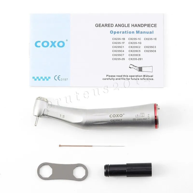 Стоматологический наконечник COXO Dental CX235C7 Head Handpiece 1:5/1:4.2 Contra — фото лота 1