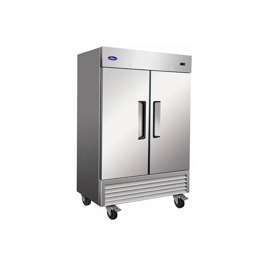 Холодильный шкаф Valpro VP2R-HC 53" 2-Section Reach-In Refrigerator w/ 2 Solid D — фото лота 1