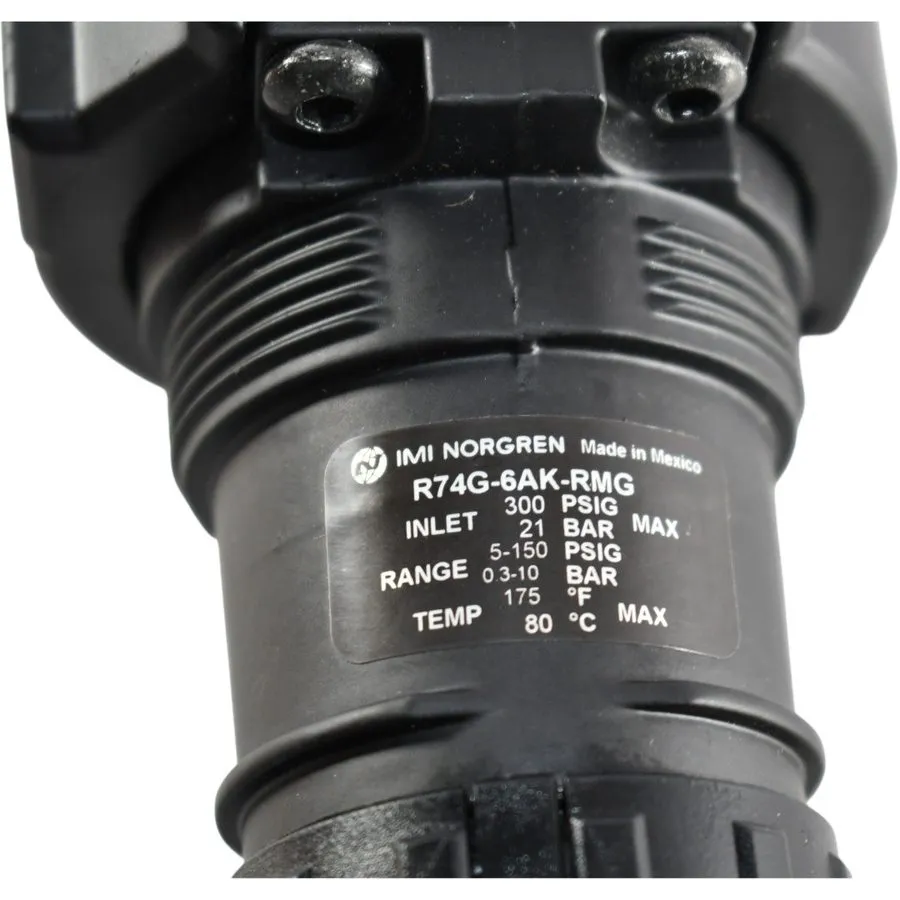Трубопроводная арматура IMI Norgren R74G-6AK-RMG Air Pressure Regulator W-074