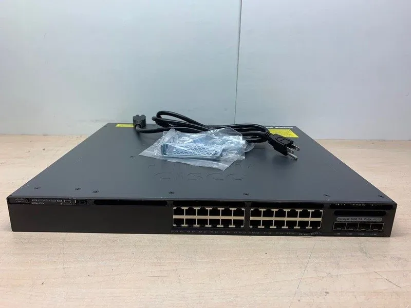 Коммутатор Cisco Catalyst WS-C3650-24PS-E 24 Port PoE+ Gigabit Switch