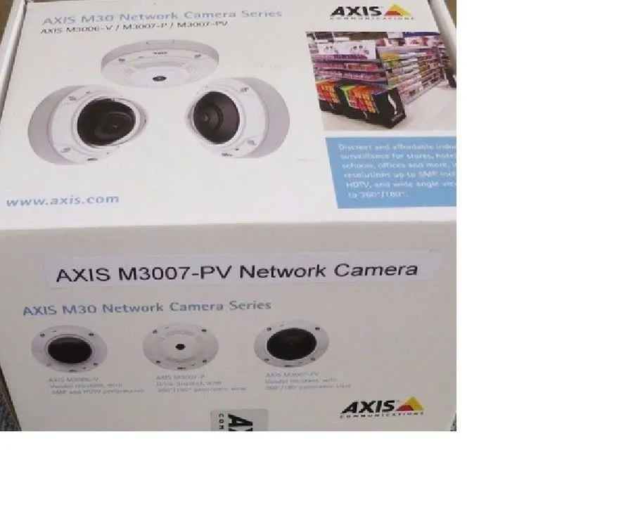 Камера AXIS Communications AXIS M3007-PV Fixed Dome Network Camera Indoor 180/36