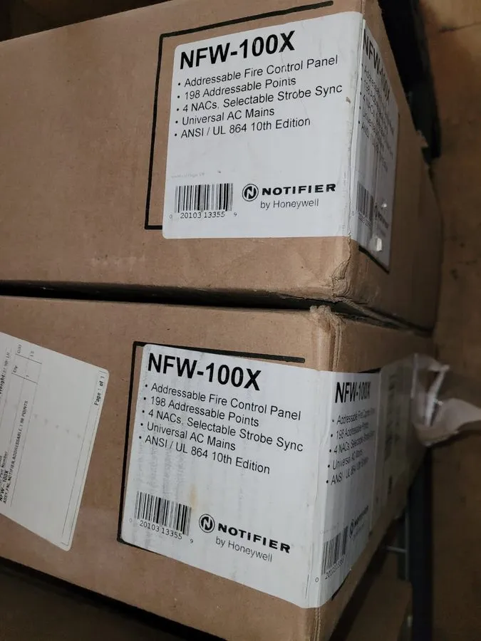 Оборудование пожарной сигнализации NOTIFIER NFW-100X Fire Alarm Control Panel. .