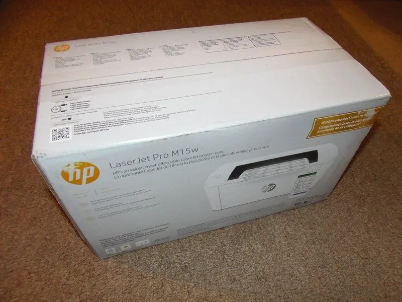 Лазерный принтер HP LaserJet Pro M15w Wireless Monochrome Laser Printer (W2G51A)