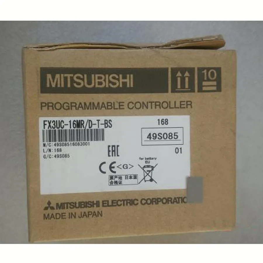ПЛК Mitsubishi FX3UC-16MR/D-T-BS PLC module 1 year