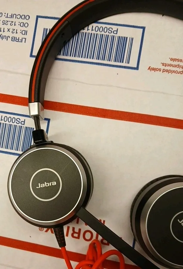 VoIP-шлюз Jabra Evolve 40 Stereo Wired Headset HSC017 Headset Only — фото лота 2