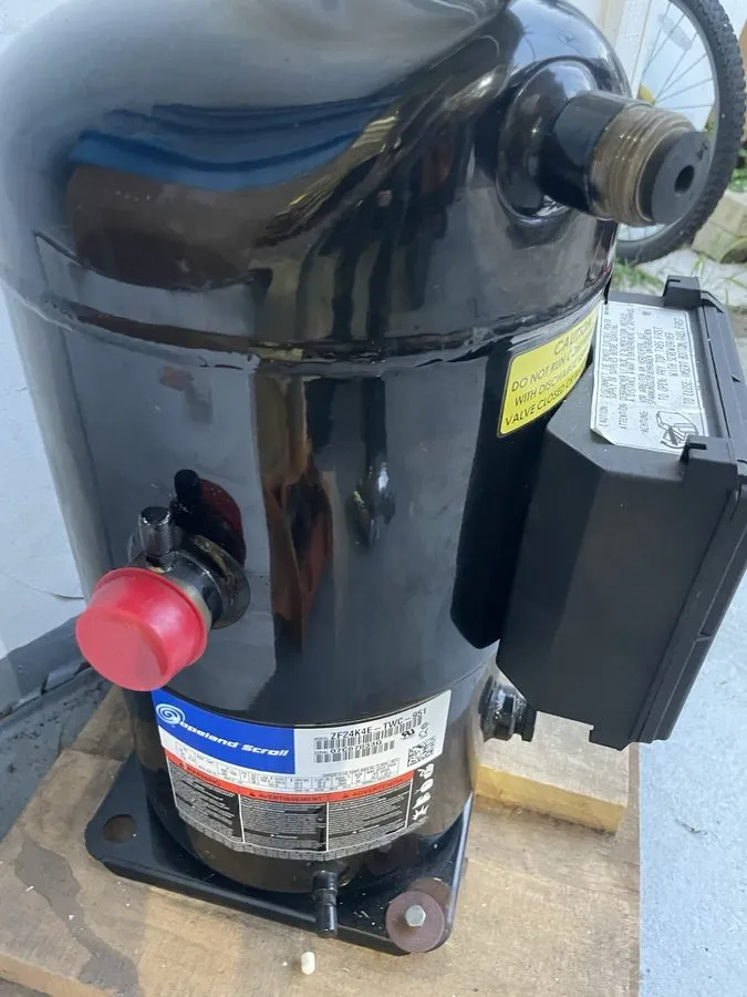 Компрессор Copeland ZF24K4E-TWC-951 Hermetic Scroll Compressor, 208-230/3/60 — фото лота 1