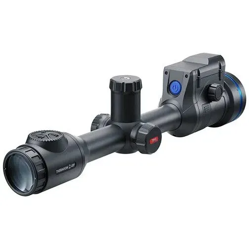 Оптико-электронная система Pulsar Thermion 2 LRF XP60 Riflescope w/ Mount, Black — фото лота 2