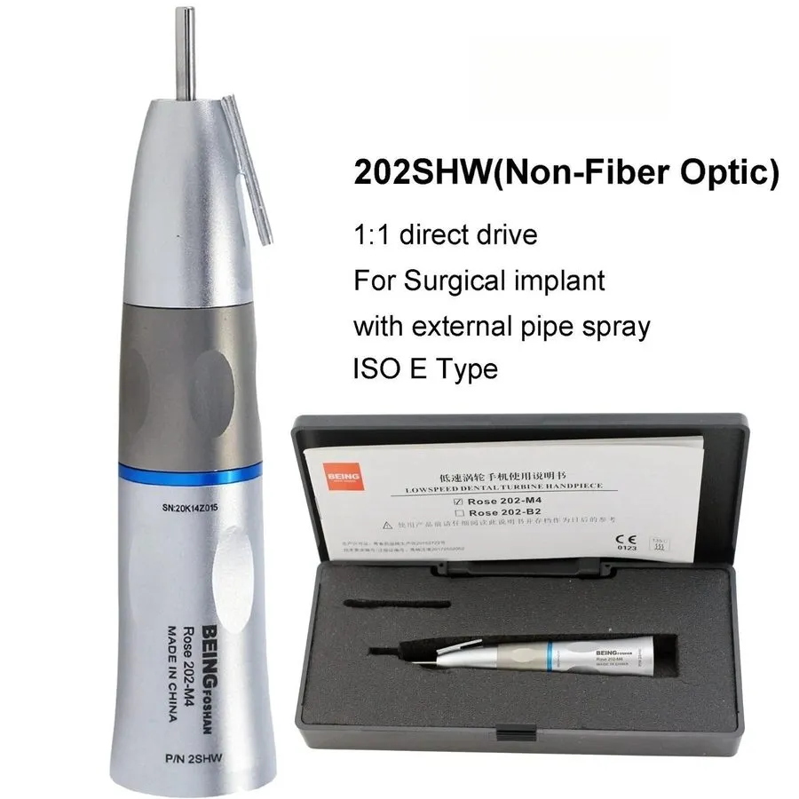 Стоматологический наконечник 1:2 Dental Handpiece Straight Surgical Attachment 2 — фото лота 4
