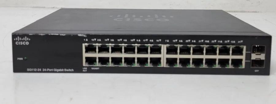 Коммутатор Cisco Compact 24-Port Gigabit Unmanaged Network Switch SG112-24