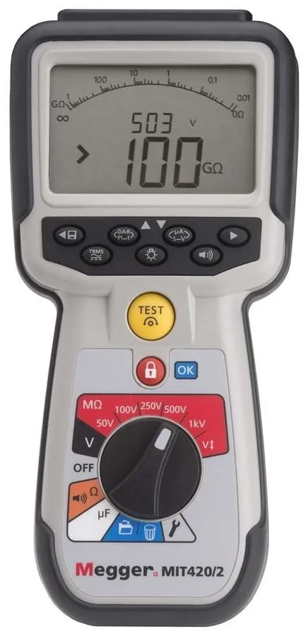 Тестер MIT420/2 megger Insulation resistance tester