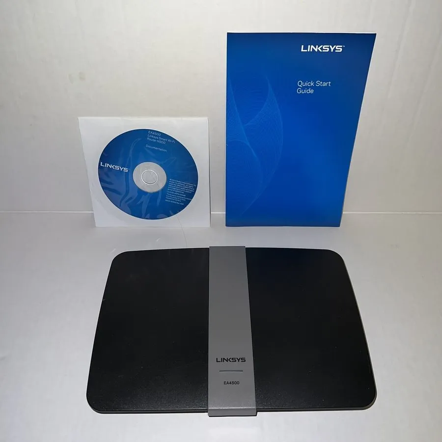 Маршрутизатор Cisco Linksys EA4500 Dual-Band N900 WiFi Router Gigabit USB