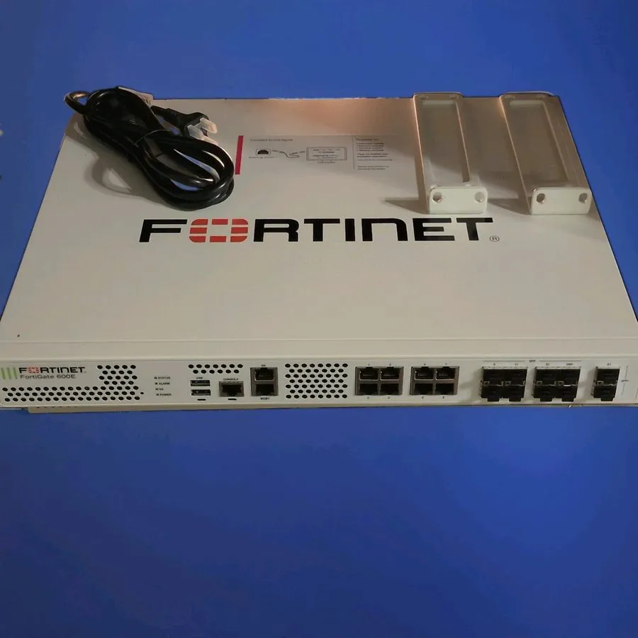 Межсетевой экран Fortinet FortiGate 600E FG-600E Firewall Security Appliance