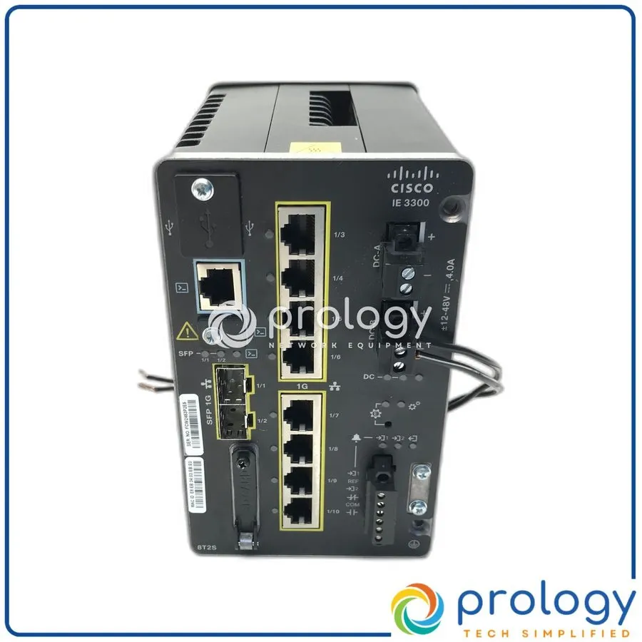 Коммутатор Cisco IE-3300-8T2S-E Industrial Ethernet Switch 8-Port