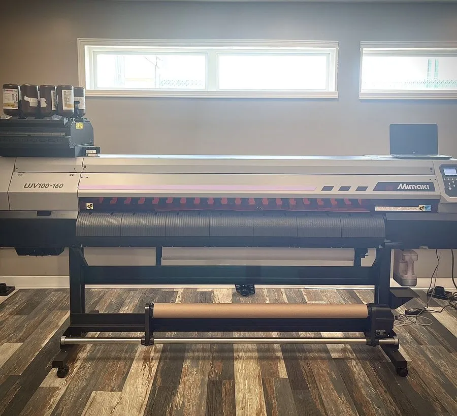 Принтер Mimake UJV100-160 Printer format printer Inks are 70% full