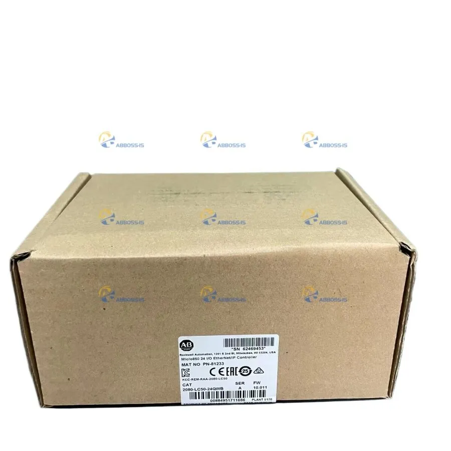 ПЛК Allen-Bradley 2080-LC50-24QWB AB Micro850 EtherNet/IP Controller TX