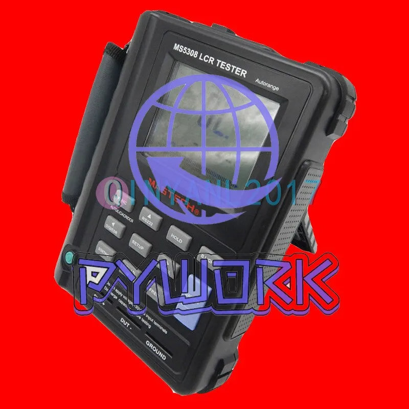 Тестер MASTECH MS5308 Handheld Portable LCR Meter 100K Hz RS232 Serial/Parallel