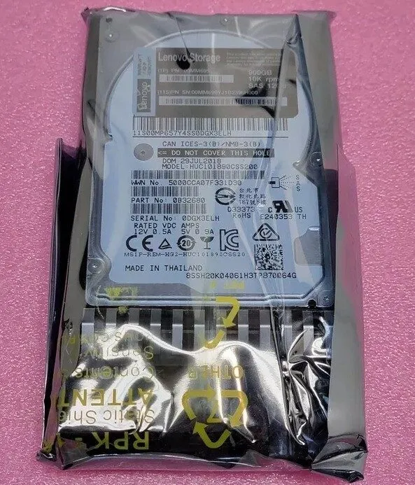 Жёсткий диск Lenovo 00MM699 00MM697 00MM695 900GB 10K 12Gb/s SAS 2.5-inch HDD Ha
