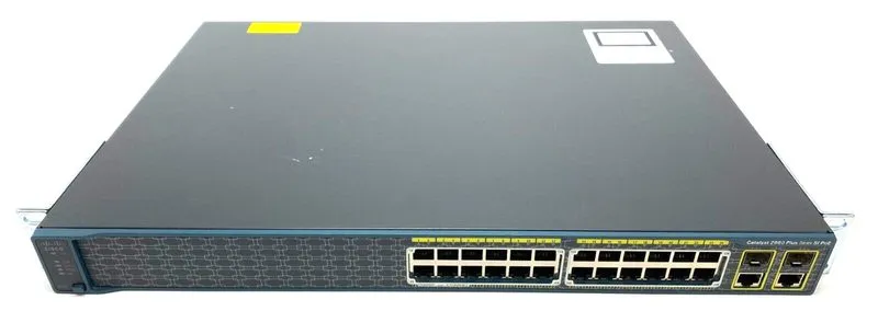 Коммутатор Cisco Catalyst 2960 SI PoE-24 / WS-C2960- -S / 24-Port switch — фото лота 1