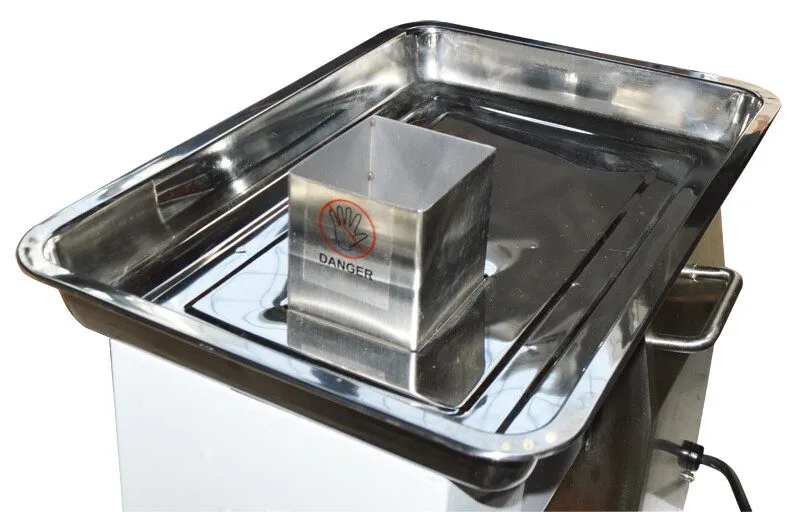 Слайсер Commercial Electric Meat Slicer Cutter with 5mm Blade Output 250kg/h 550 — фото лота 2