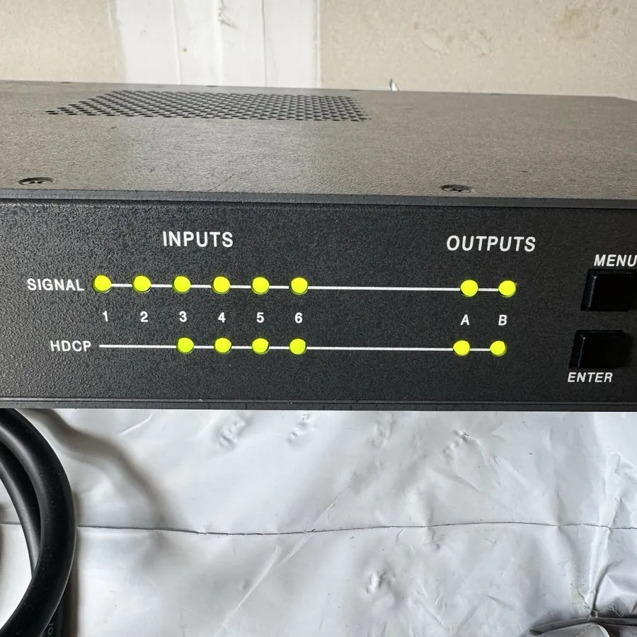 Видеокоммутатор Extron IN1606 Six Input HDCP-Compliant Scaling Presentation Swit